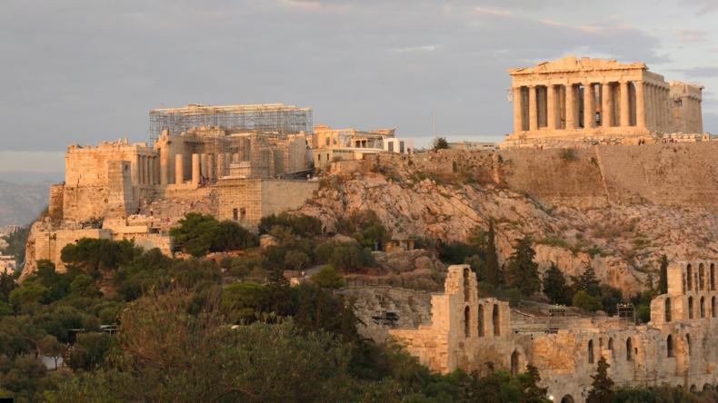 Acropolis at Sunset