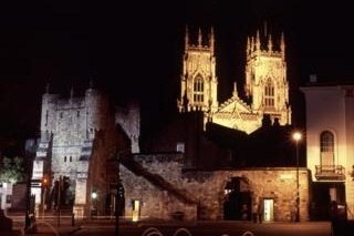 City of York at night