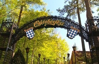 Oktoberfest entrance