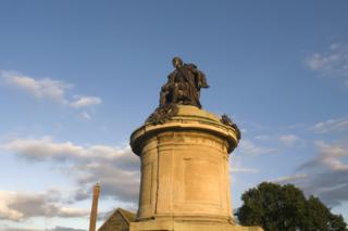 Shakespeare Statue Stratford-Upon-Avon