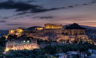 Acropolis sunset